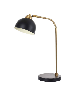 Davion Table Lamp (includes Led Light Bulb) Brass - Safavieh