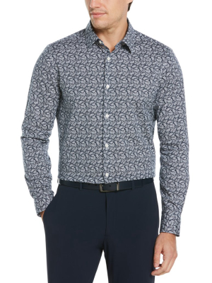 Scattered Vine Print Shirt