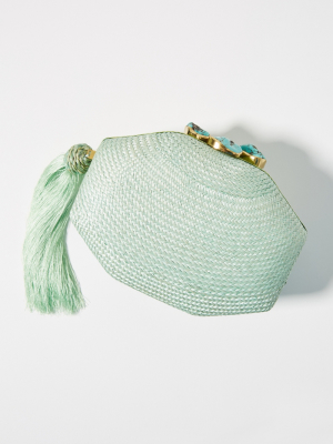 Sofia Woven Clutch