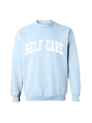 Self Care [unisex Crewneck Sweatshirt]