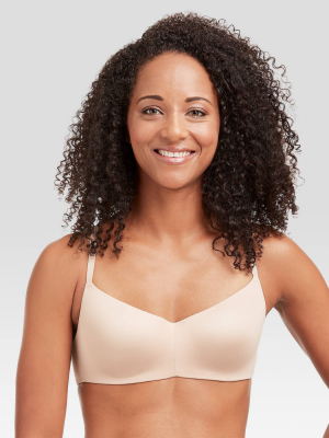 Hanes Women's No Show Comfort Flex Fit Bra