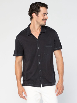 Fort Point Full-button Polo