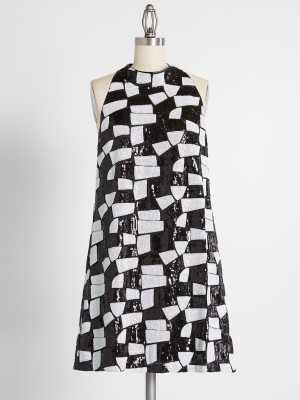 Picking Up The Pieces Shift Dress