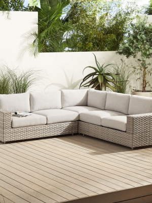 Urban Outdoor 3-piece L-shaped Sectional