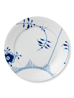 Blue Fluted Mega Dinner Plates