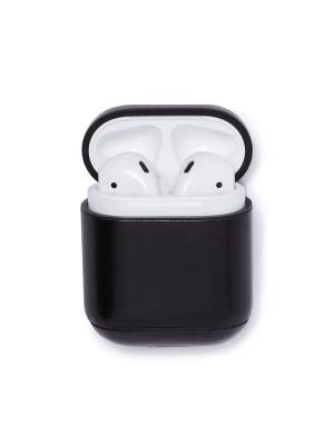 Leather Airpods Case - Black - Online Exclusive