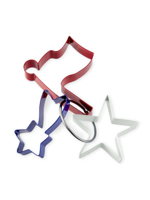 Americana Cookie Cutters On Ring