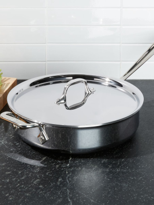 All-clad ® D3 Stainless Steel 3-qt. Saute Pan With Lid