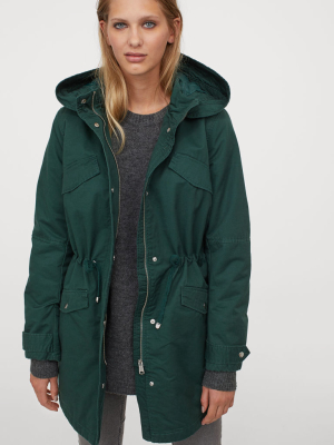 Cotton Twill Parka