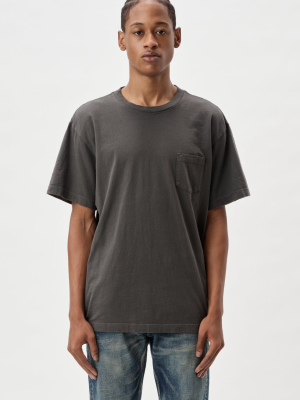 Lucky Pocket Tee / Charcoal