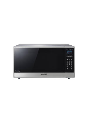 Panasonic 1.6 Cu Ft Cyclonic Inverter Microwave Oven - Silver