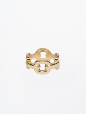 18k Chain Ring