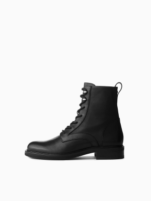 Slayton Lace Up Boot - Tumbled Leather