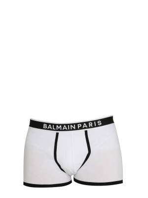 Balmain Logo Band Pack Of Two Briefs