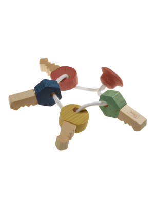 Earth Colored Key Chain Toy