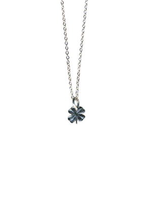 Tiny Four Leaf Clover Necklace