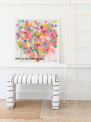 Love All Around Art Print