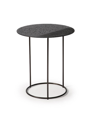 Celeste Lava Linear Side Table In Various Colors