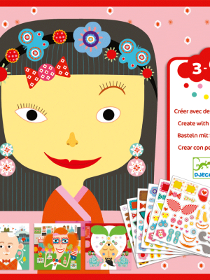 Petit Gifts Sticker Kits Make-a-face