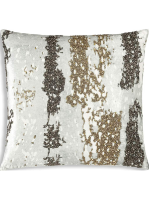 Leana Digital Print Beaded Pillow