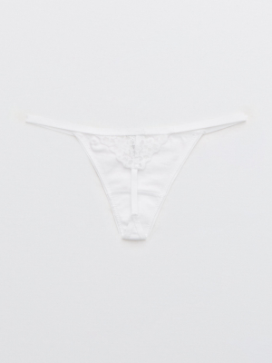 Aerie Cotton String Thong Underwear