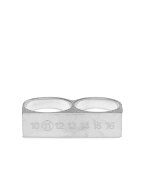 Maison Margiela Double Ring - Palladio Burattato