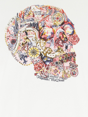 Alexander Mcqueen London Skull Print T-shirt