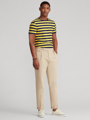 Pleated Stretch Chino Trouser