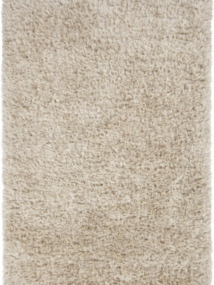 Rhapsody Collection Ultra Plush Area Rug In Parchment