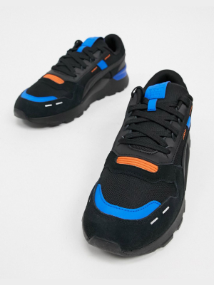 Puma Rs 2.0 Sneakers In Black And Blue