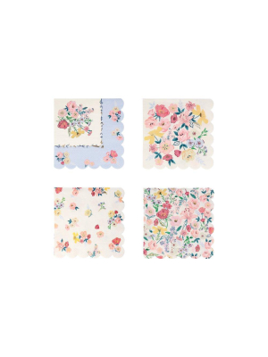 English Garden Small Napkins (x 16)