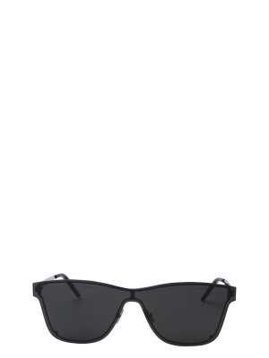 Saint Laurent Eyewear Wayfarer Overmask Sunglasses