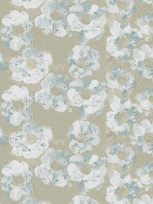 Cherry Blossom Wallpaper In Bronze From The Shibori Collection By Milton & King