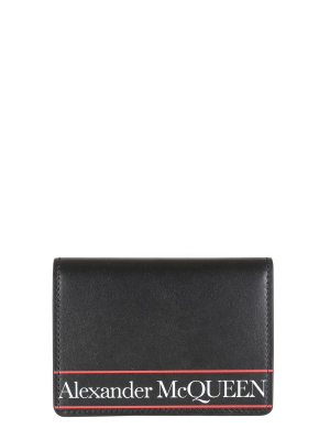 Alexander Mcqueen Signature Print Cardholder