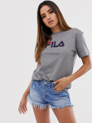 Fila Oversized Boyfriend T-shirt With Chest Logo