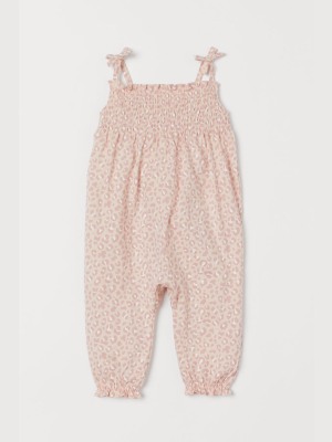 Smocked Romper Suit