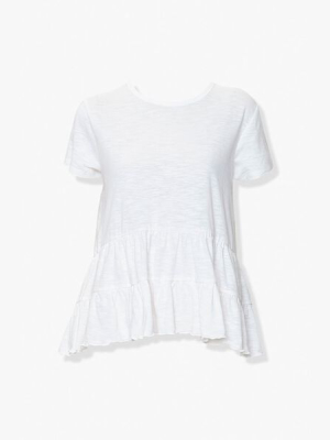 Tiered High-low Hem Tee