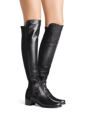 Stuart Weitzman Reserve Panelled Knee-high Boots