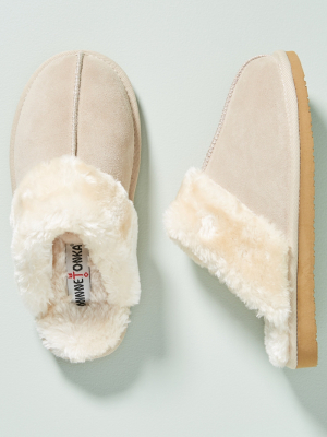 Minnetonka Faux Fur Slippers