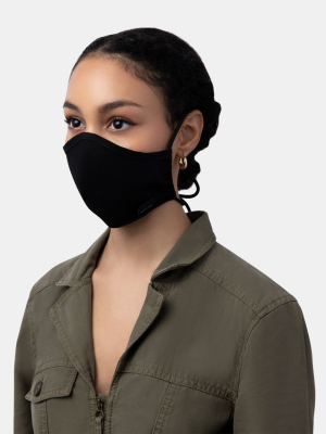 Face Covering Black Fabric