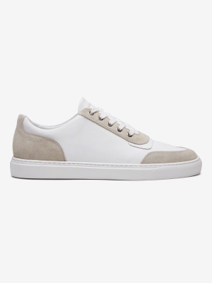 Nimble Tech Leather/suede White