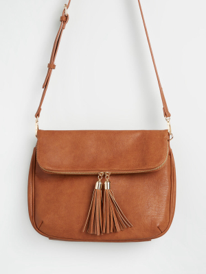 Queen Of The Tassel Crossbody Bag