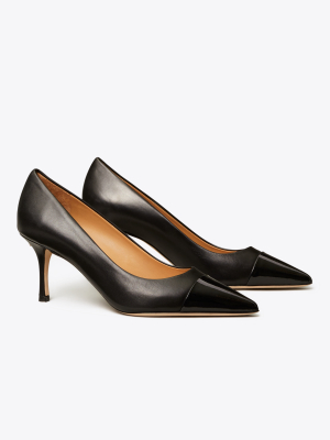 Penelope Cap-toe Pump