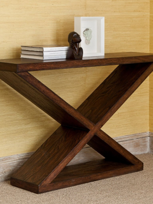 Salone Scuro Double-v Console Table