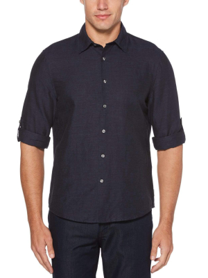 Solid Linen Shirt