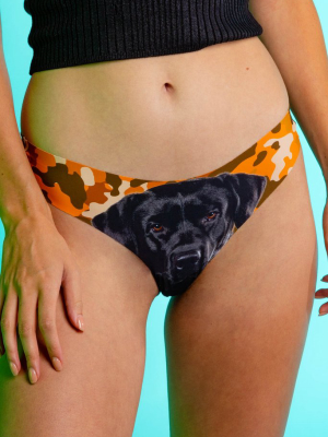 The Very Good Girl | Black Lab Seamless Thong