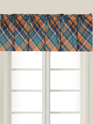 C&f Home Troy Plaid Cotton Valance Window Treatment