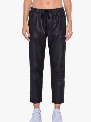 Zone Drawstring Pants - Black