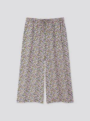 Women Joy Of Print Relaco 3/4 Length Shorts