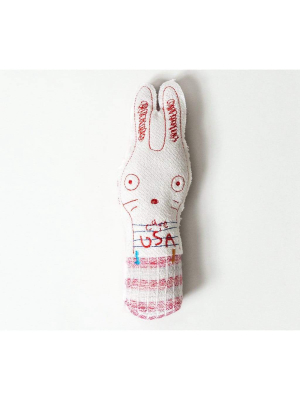Doodle Rattle Bunny Plush Toy
